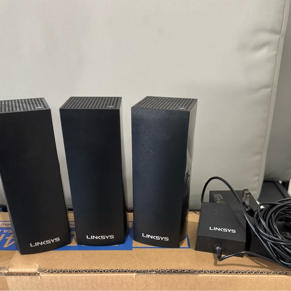 Linksys Gray Router with Ethernet Ports